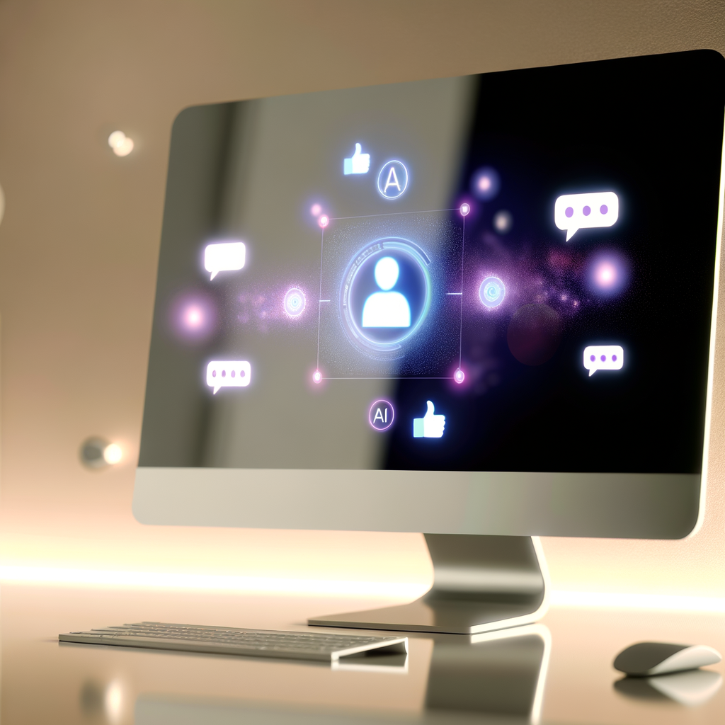 How do I use AI to respond to social media comments?