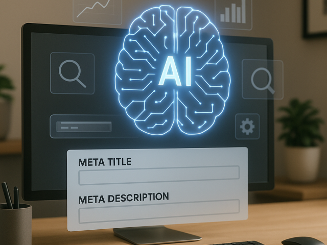 Can AI generate optimized meta titles and descriptions?