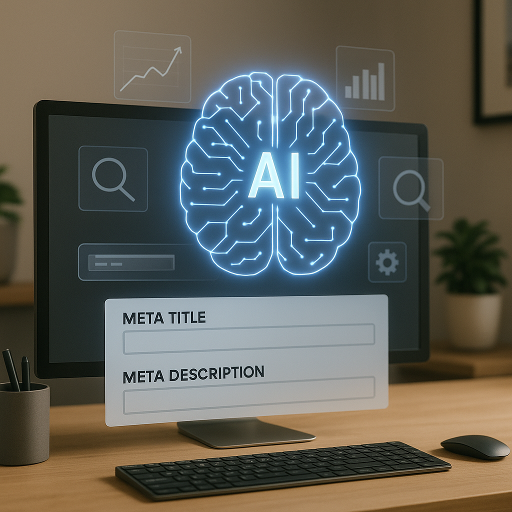 Can AI generate optimized meta titles and descriptions?
