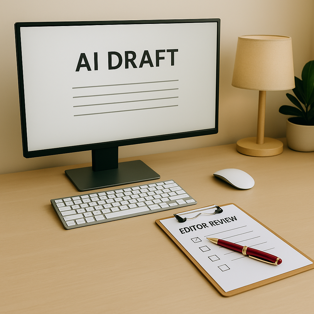 Can I review AI content before it’s published?