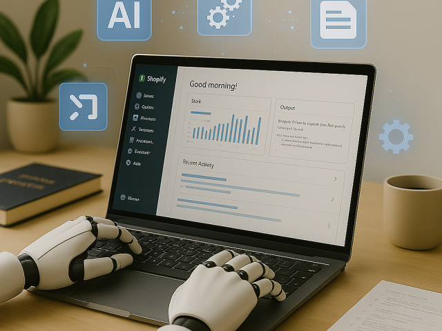 Can I use AI content tools with Shopify?