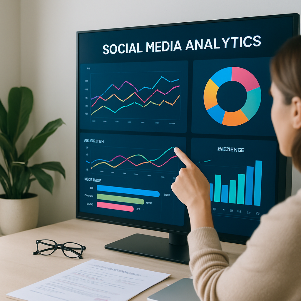 How do I track social media content performance?
