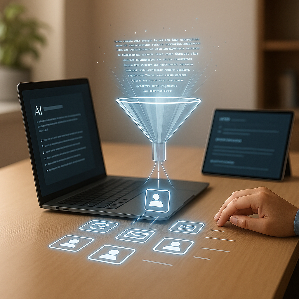 Can I use AI content for lead generation?